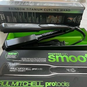 Paul Mitchell Hair Straightener and Conair curling wand